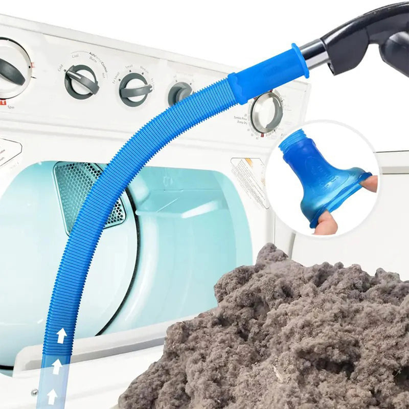Universal Dryer Vent Cleaning Kit with Vacuum Attachment