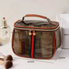 Clear Waterproof PVC Cosmetic Bag with Handle