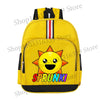 Sprunki Cartoon Backpack – Large Capacity Rucksack for Teens and Adults