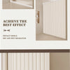 No-Drill Folding Door Screen with Magnetic Closure