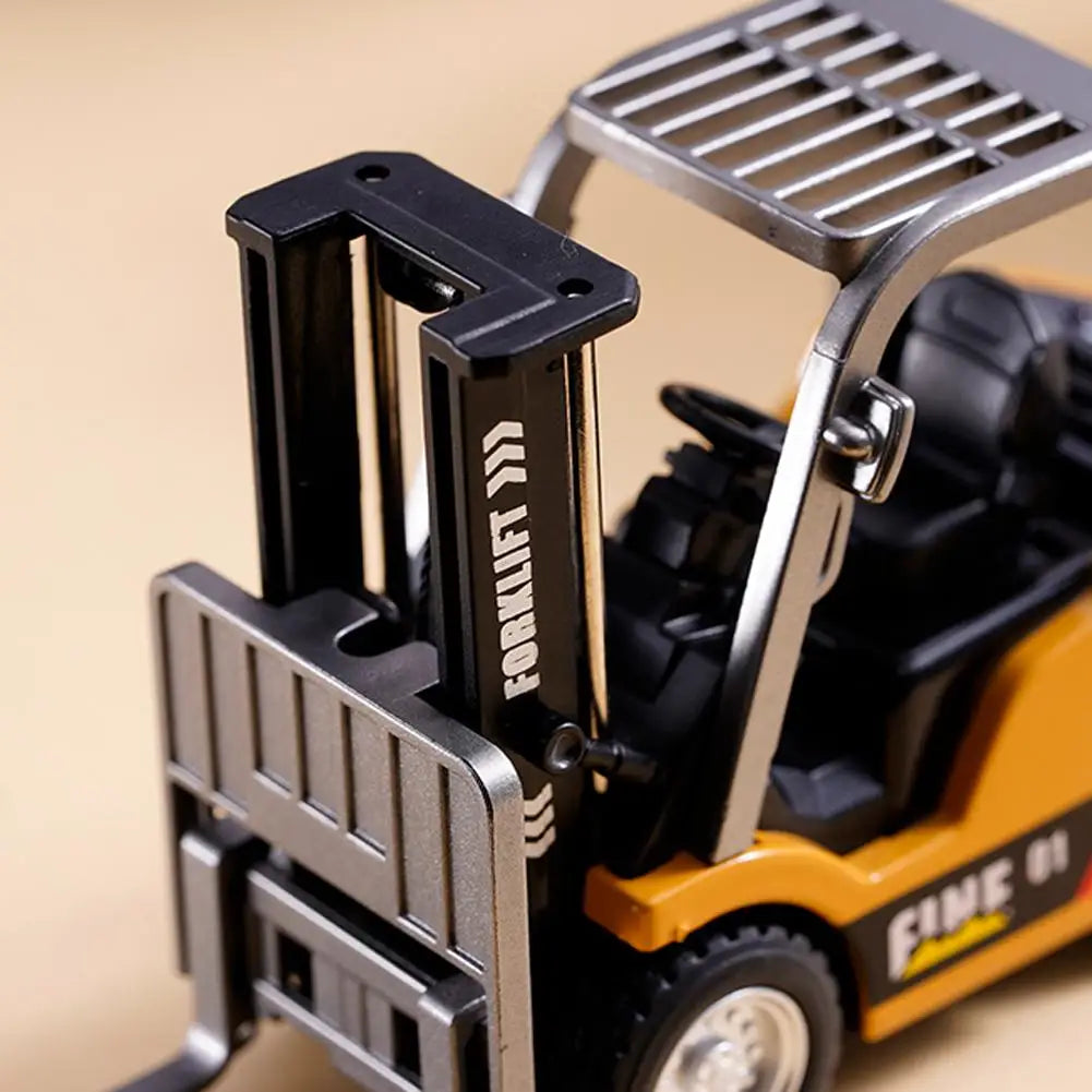 1:64 Scale Remote Control Forklift with Bluetooth and Realistic Lifting