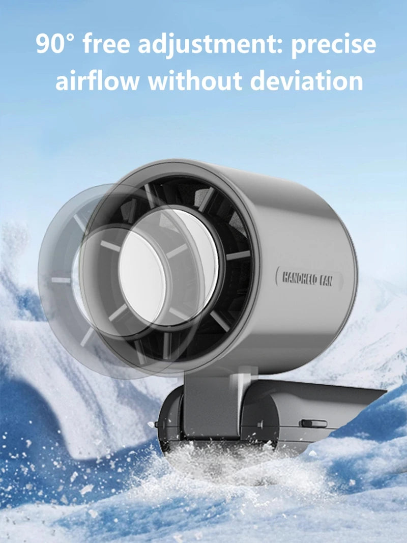 Portable Foldable Handheld Fan with 100 Speed Levels