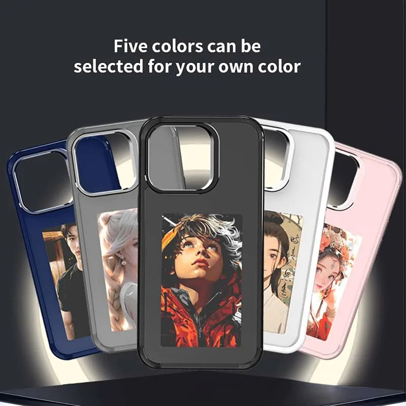 Customizable E-Ink Phone Case with NFC