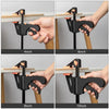 4-Inch Quick-Release Woodworking Bar Clamps (Set of 2 or 5)