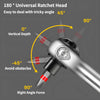 40-in-1 Magnetic Ratchet Screwdriver Set with Detachable Handle