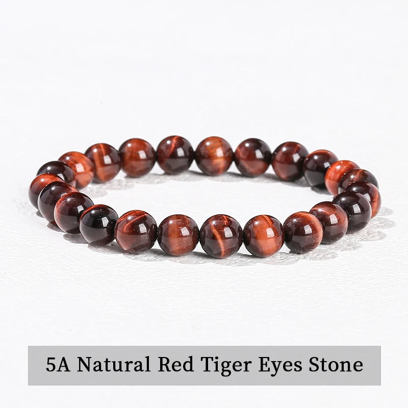 Natural Stone Beaded Bracelet