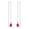 Elegant Cubic Zirconia Drop Earrings