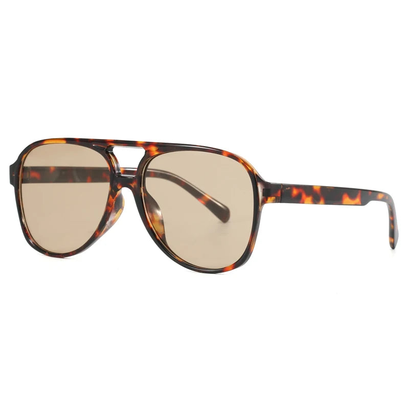 Gradient Lens Square Sunglasses