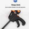 4-Inch Quick-Release Woodworking Bar Clamps (Set of 2 or 5)
