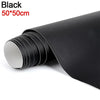 Roll of black self-adhesive leather repair tape measuring 50x50cm