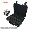 Waterproof Watch Storage Case with Protective Foam Inserts