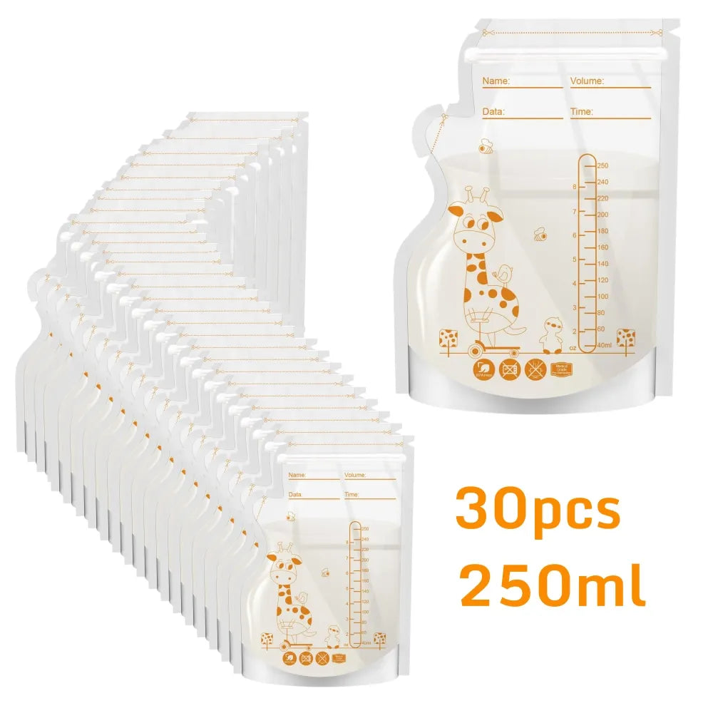 Self-Standing Breastmilk Storage Bags (30-Pack)