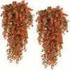 Artificial Flower Hanging Decorations for Autumn and Halloween (Set of 2)