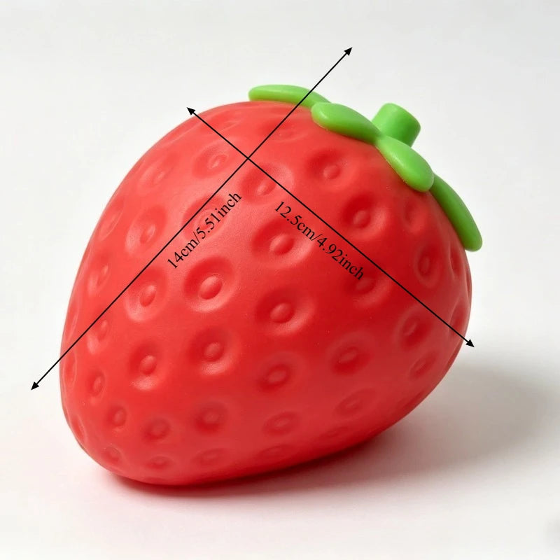 Extra Large Slow-Rising Squishy Strawberry Toy