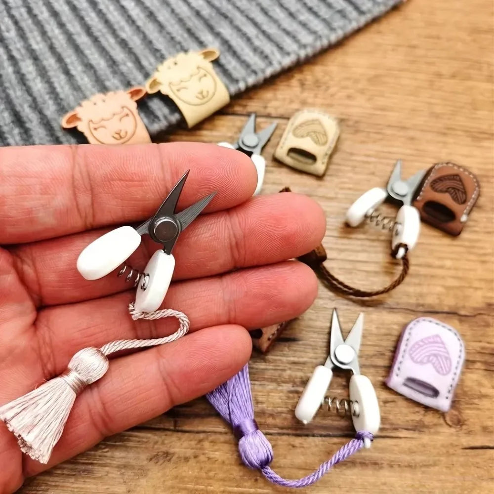 Mini Handcrafted Sewing Scissors for Crafting