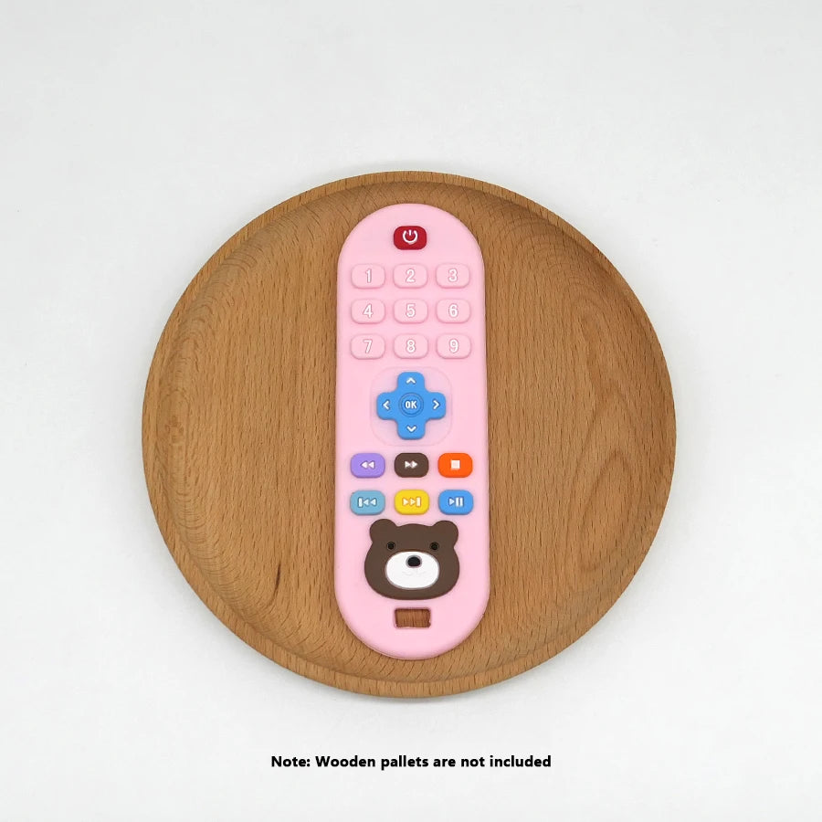 Silicone Teething Remote Control Toy for Babies