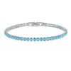 Elegante Tennisarmband mit Zirkonia