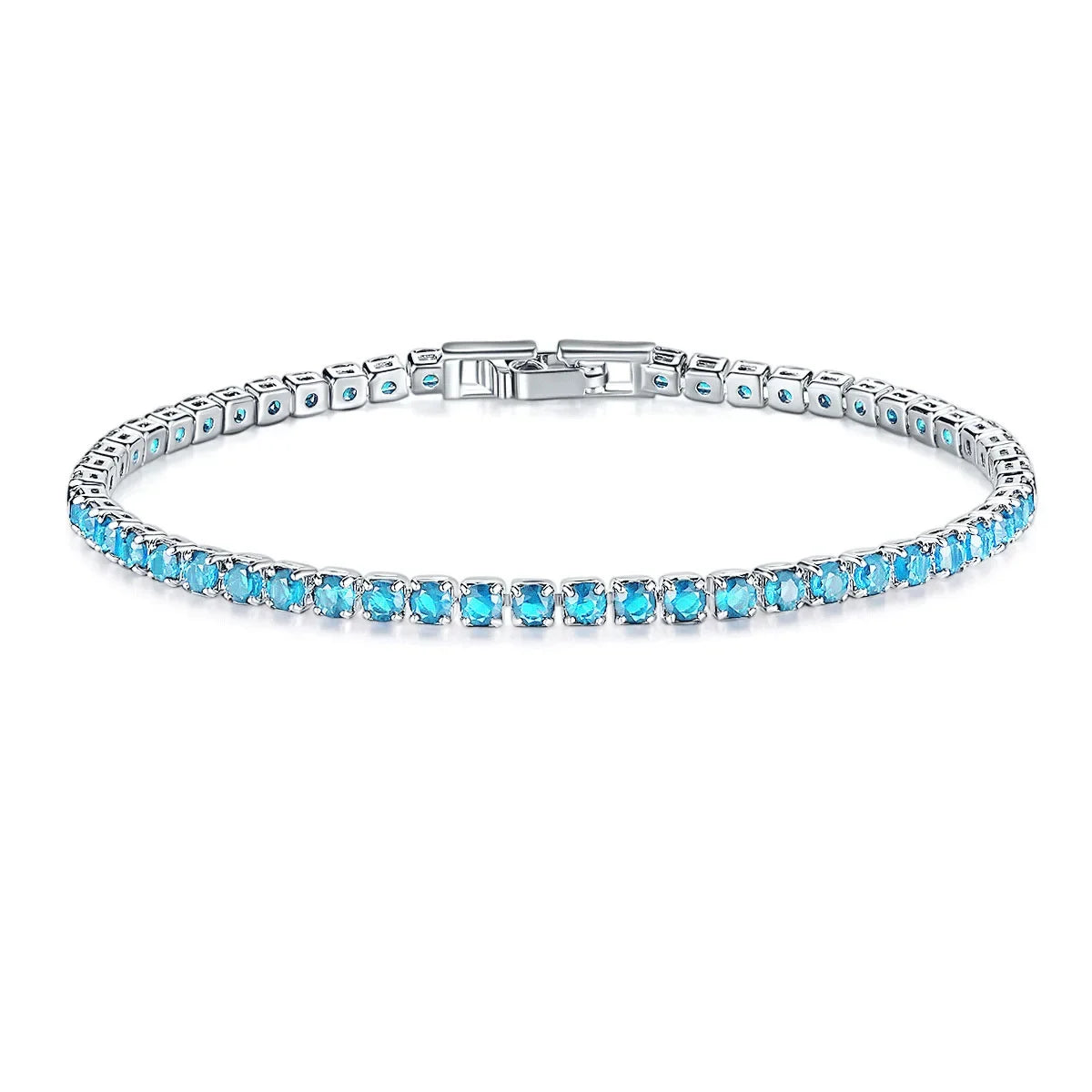 Elegante Tennisarmband mit Zirkonia