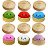Juguete Antiestrés Squishy de Dumpling con Purpurina