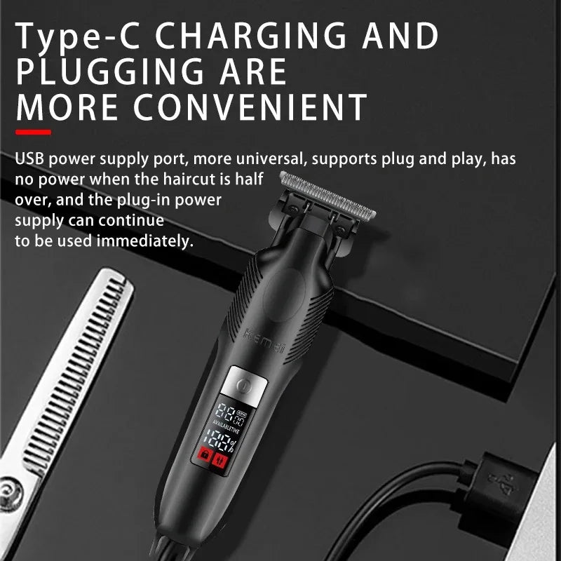 Cordless USB Rechargeable Hair Trimmer