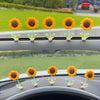 Sunflower Shaking Head Car Ornament – Cute Dashboard & Rearview Mirror Décor