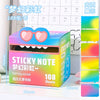 Pull-Out Sticky Notes Roll with Clear Transparent Finish