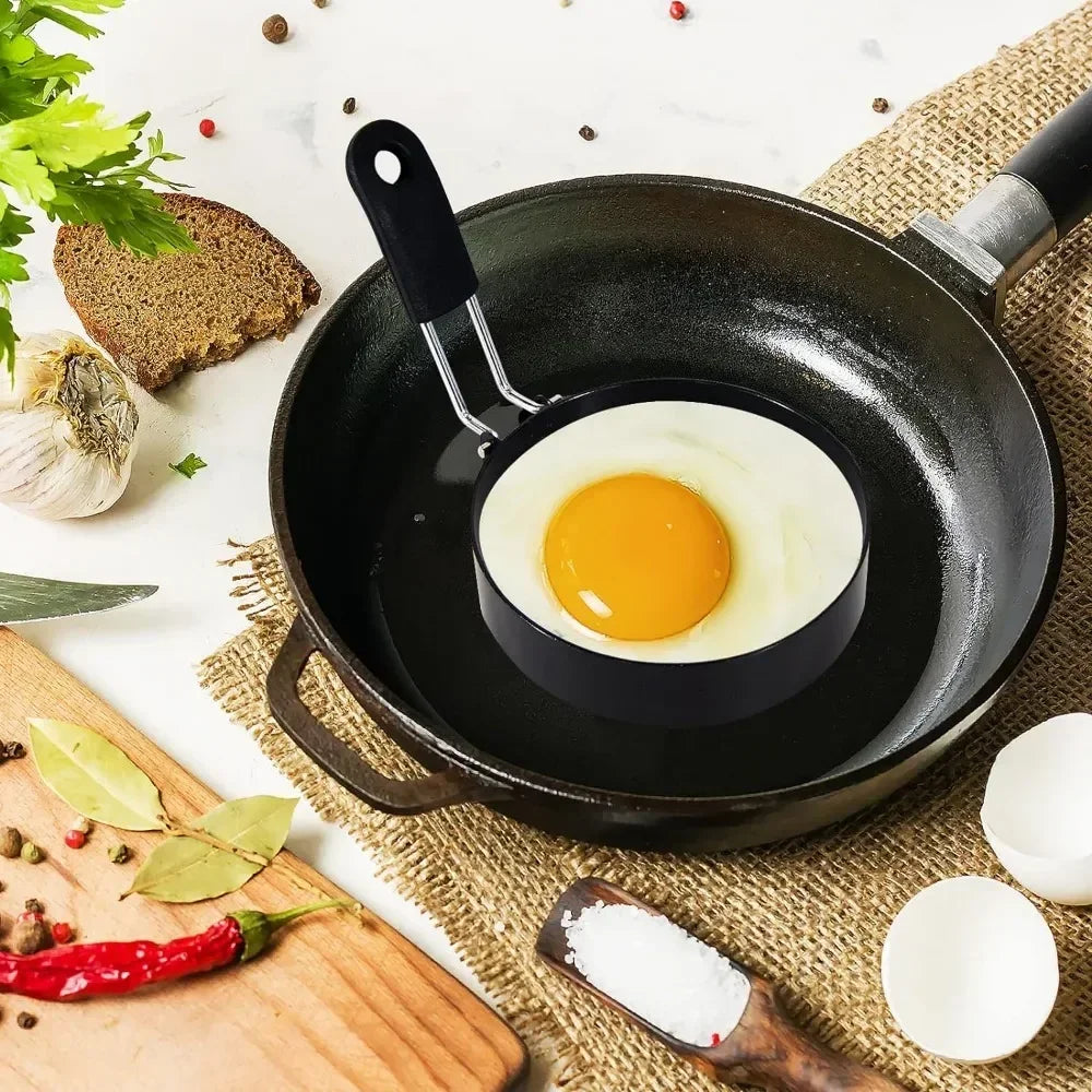 Anneaux en Acier Inoxydable pour Œufs et Crêpes Professionnels