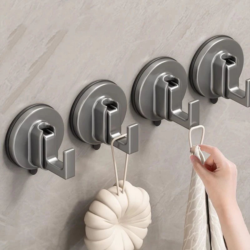 Heavy-Duty Reusable Suction Cup Hook