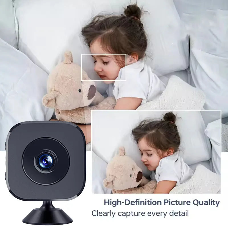 Mini WiFi Security Camera with Night Vision