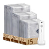 Electric Vacuum Compression Bags with Rechargeable Pump