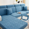 Jacquard Plush Sofa Cover