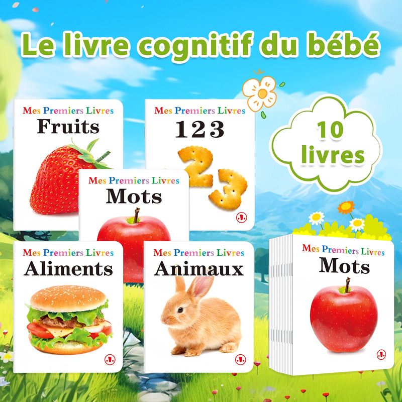 Mis Primeros Libros: Set de Libros Cognitivos en Francés para Niños