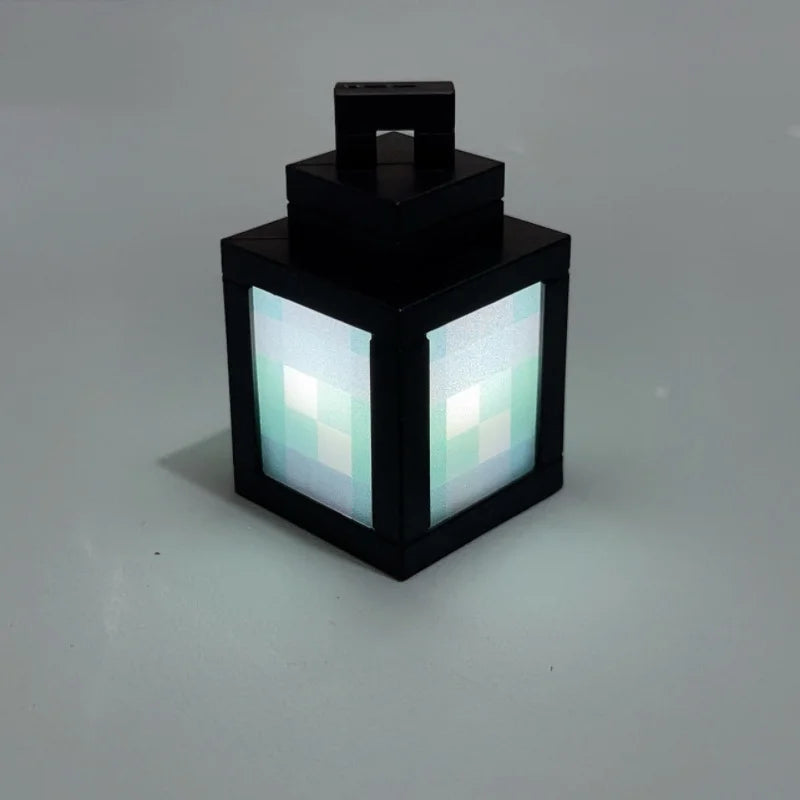 Lanterne de Table Lumineuse RGB Style Pixel