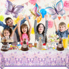 Watercolor Butterfly Party Tablecloth