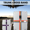 Anti-Theft Luggage Cross Strap with Adjustable Buckle