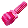 A pink detachable roller tool used for diamond painting.