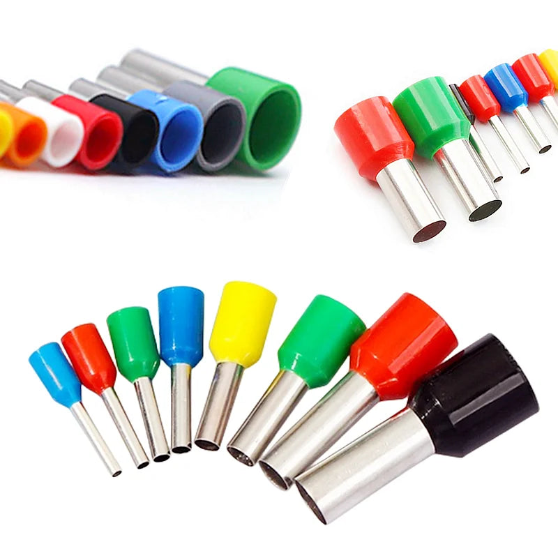 Crimping Pliers and Tubular Terminal Connector Set