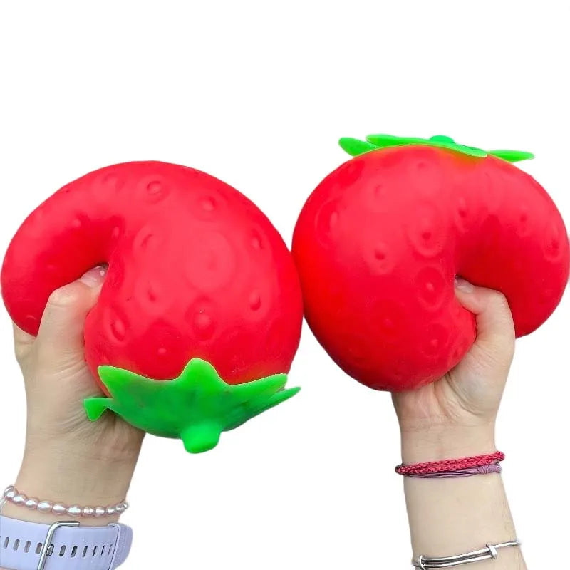 Extra Large Slow-Rising Squishy Strawberry Toy