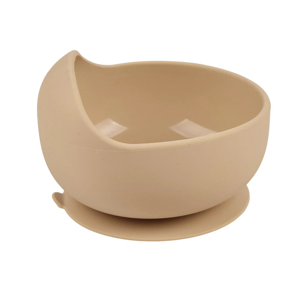 Baby Silicone Suction Plate and Utensil Set