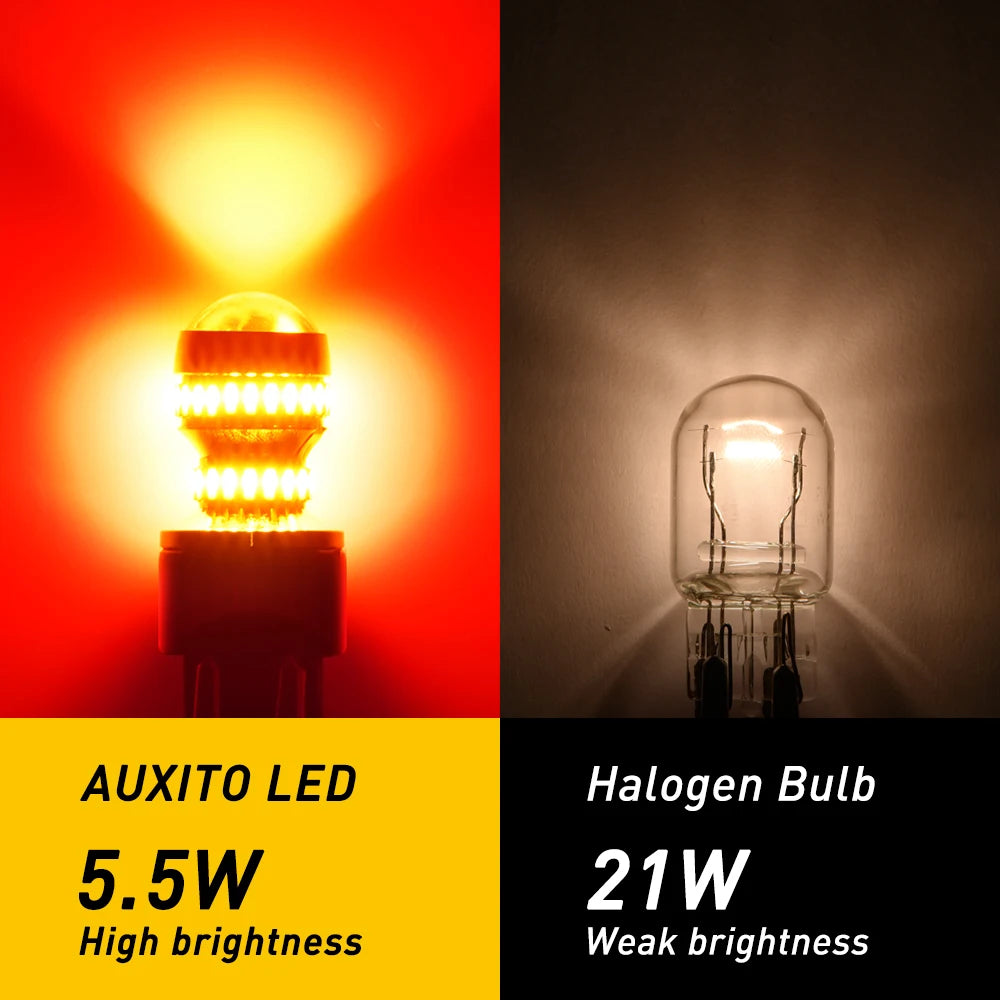 High-Performance LED Car Light Bulbs for Brake, Tail & Reverse Lights