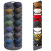 Wall-Mount Felt Hat & Cap Organizer