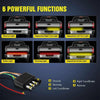 A set of six powerful LED functions for a truck tailgate light bar including brake, reverse, and turn signals.