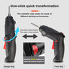 Cordless Electric Screwdriver Set for DIY and Repair