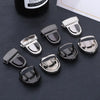 Gold Metal Snap Clasps for Handbags, Purses, and DIY Craft Projects