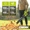 Cordless Leaf Blower with Turbo Mode