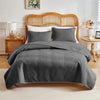 Quilted Plaid Coverlet Bedspread