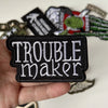 Tactical Military Iron-On Patch with Slogan – Embroidered Badge for DIY Clothing