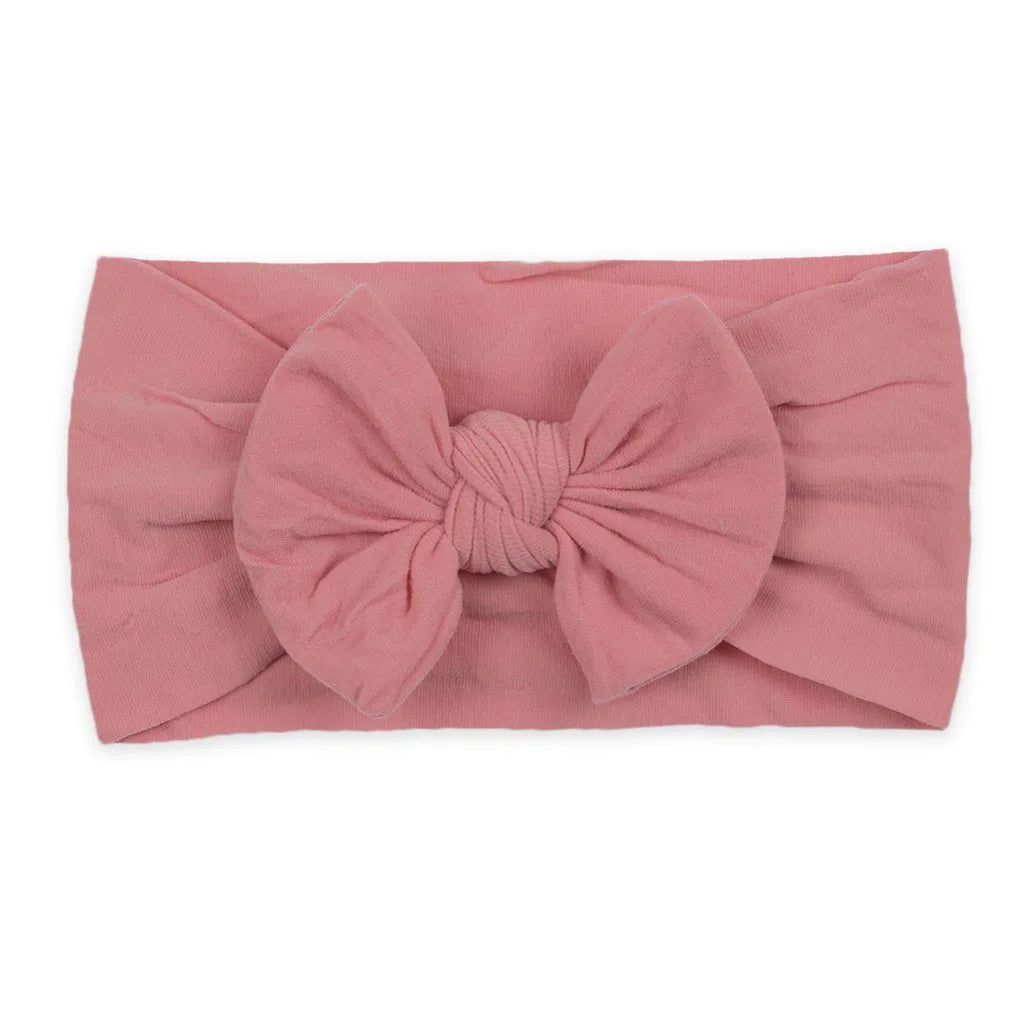 Soft Stretch Baby Bow Headbands