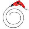 Flexible Drain Cleaning Snake with Drill Adapter