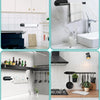 Adhesive Wall-Mounted Paper Towel & Napkin Holder